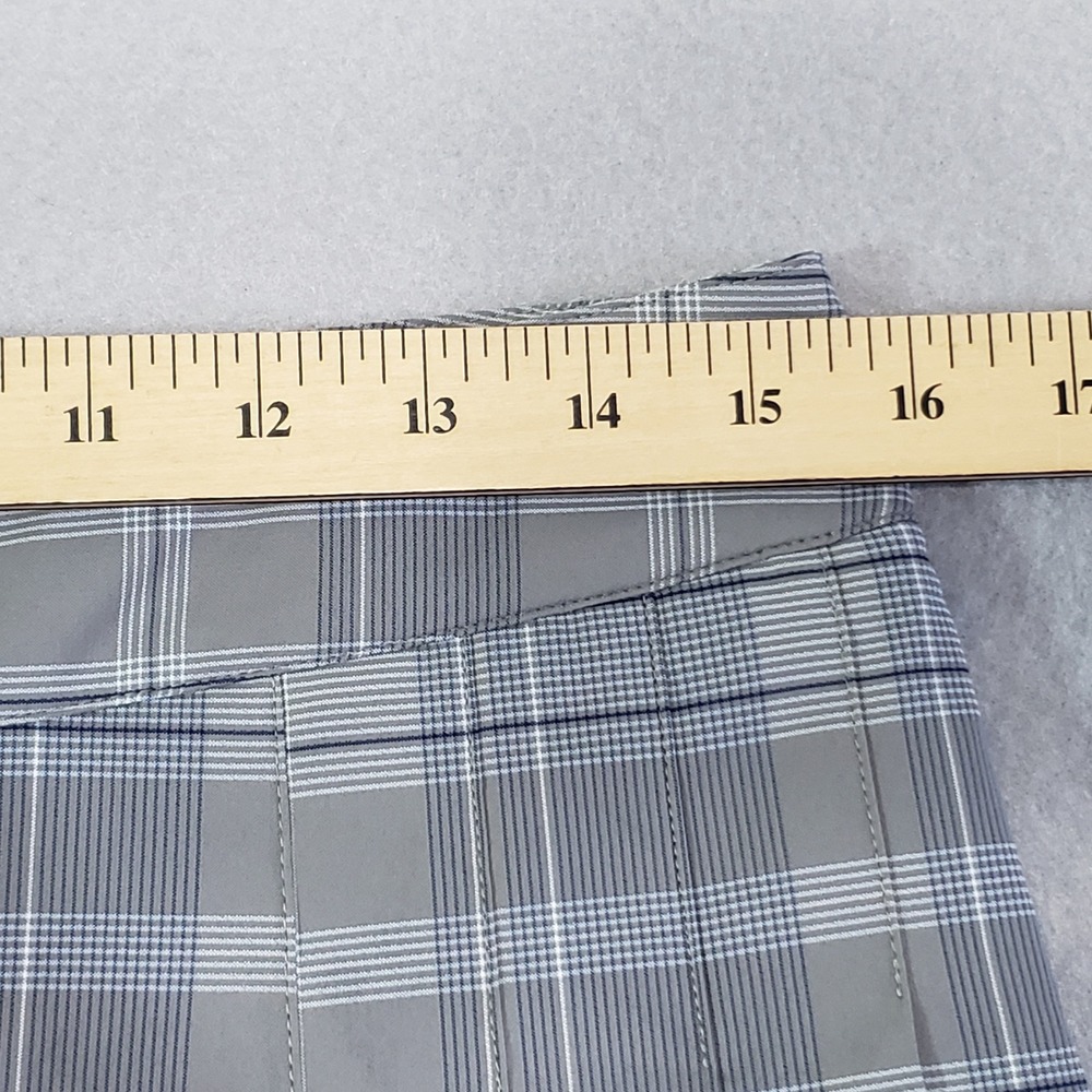 Nike Golf Dri-FIT Gray Plaid Pleated Skort Womens 6 Moisture Wicking Performance - Picture 6 of 16